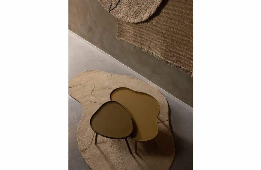 Woood Alya Vloerkleed Organisch Milk 170x240cm