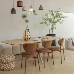 Woood Arleso hanglamp metaal honinggeel