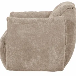 Woood Baggy draaifauteuil 3d chenille zand