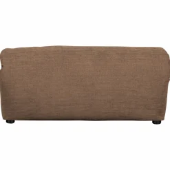 Woood Baggy hocker geweven chenille bruin