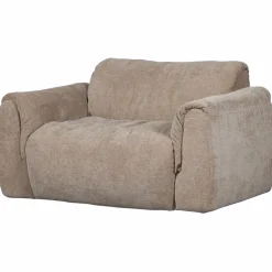 Woood Baggy loveseat 3d chenille zand