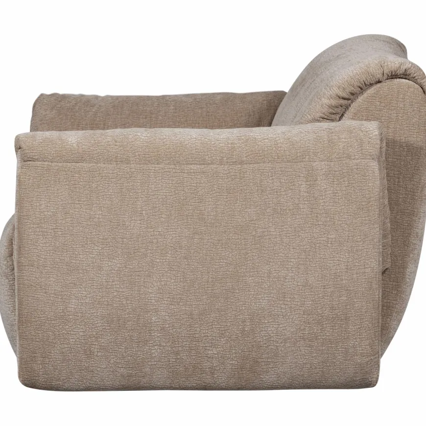 Woood Baggy loveseat 3d chenille zand