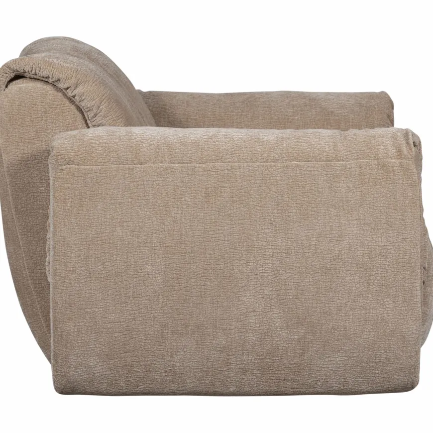 Woood Baggy loveseat 3d chenille zand