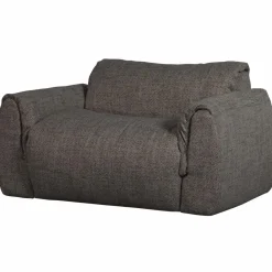 Woood Baggy loveseat geweven stof warmgrijs melange