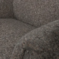 Woood Baggy loveseat geweven stof warmgrijs melange
