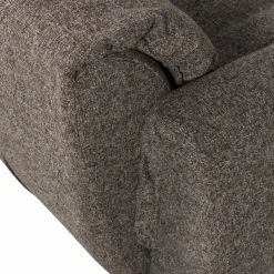 Woood Baggy loveseat geweven stof warmgrijs melange