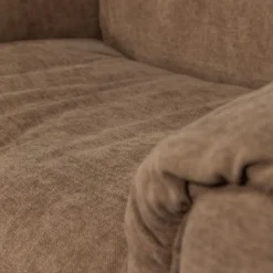 Woood Baggy loveseat geweven chenille bruin