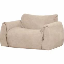 Woood Baggy loveseat geweven chenille zand