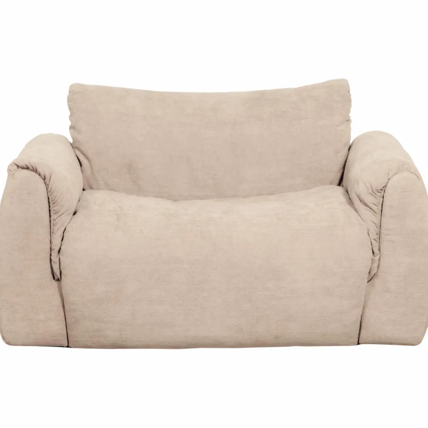 Woood Baggy loveseat geweven chenille zand