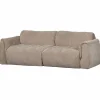 Woood Baggy 2-zits bank 3d chenille zand