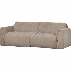 Woood Baggy 2-zits bank 3d chenille zand