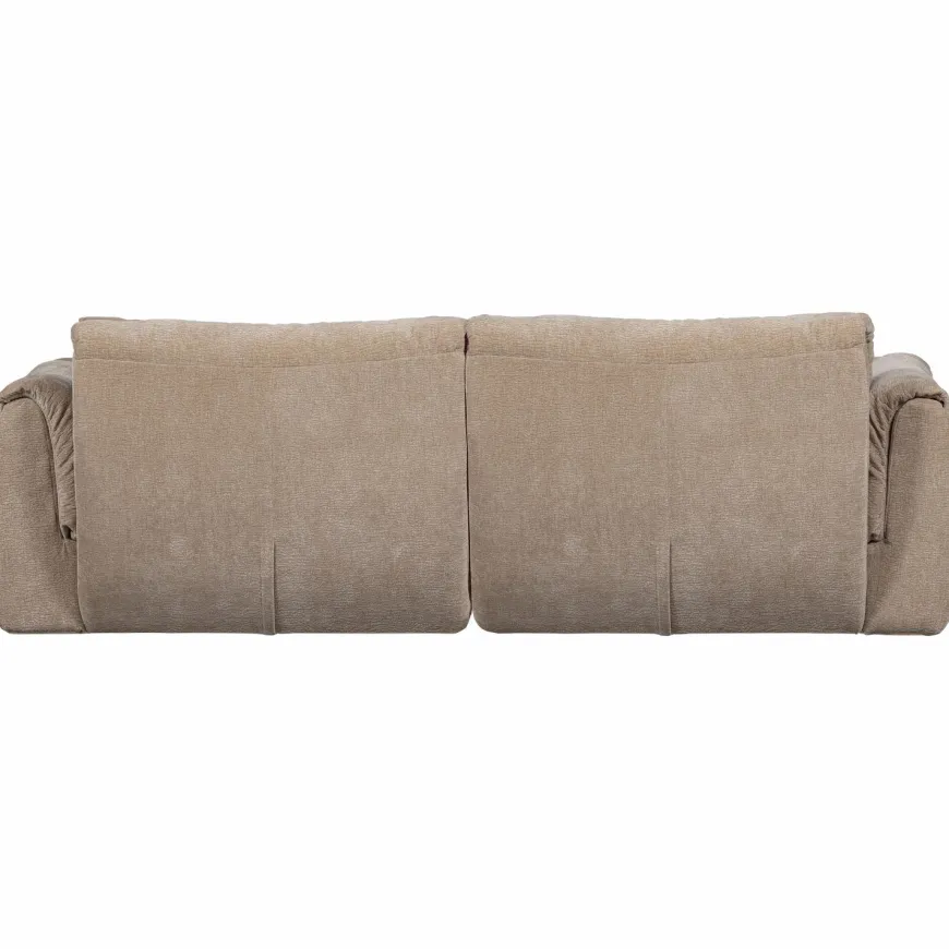 Woood Baggy 2-zits bank 3d chenille zand