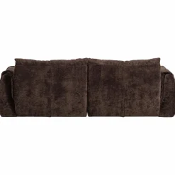 Woood Baggy 2-zits bank 3d chenille donkerbruin