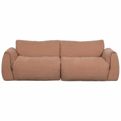 Woood Baggy 2-zits bank geweven chenille oud roze
