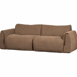 Woood Baggy 2-zits bank geweven chenille bruin