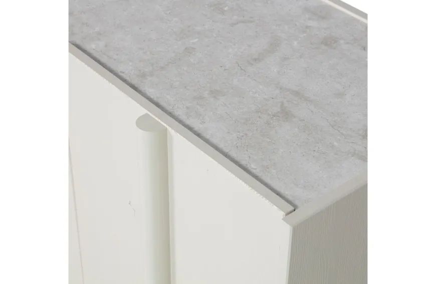 Woood Basu Concrete Decor Optiepakket Tbv Dressoir/ Tv Meubel