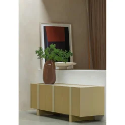 Woood Basu tv meubel 152cm grenen moss [fsc]