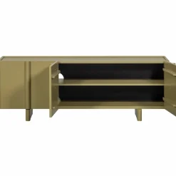 Woood Basu tv meubel 152cm grenen moss [fsc]