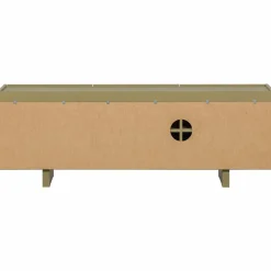 Woood Basu tv meubel 152cm grenen moss [fsc]