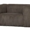 Woood Bean Fauteuil Grove Ribstof Mud
