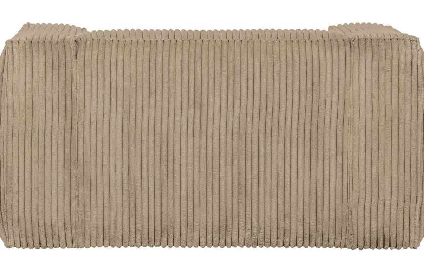 Woood Bean Fauteuil Grove Ribstof Travertin