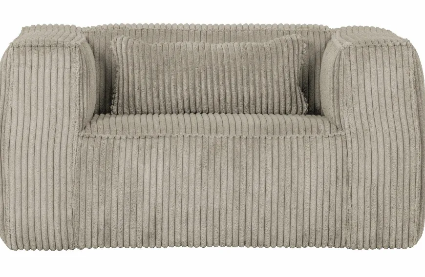 Woood Bean Fauteuil Grove Ribstof Naturel