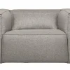 Woood Bean Fauteuil Incl. Kussen Lichtgrijs Gemeleerd