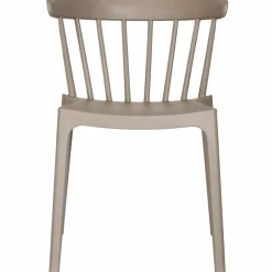 Woood Bliss tuinstoel met spijlen kunststof taupe