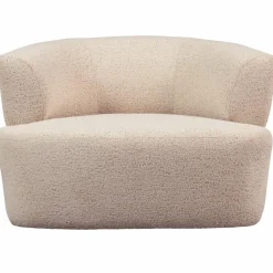 Woood Boris fauteuil boucle warm zand