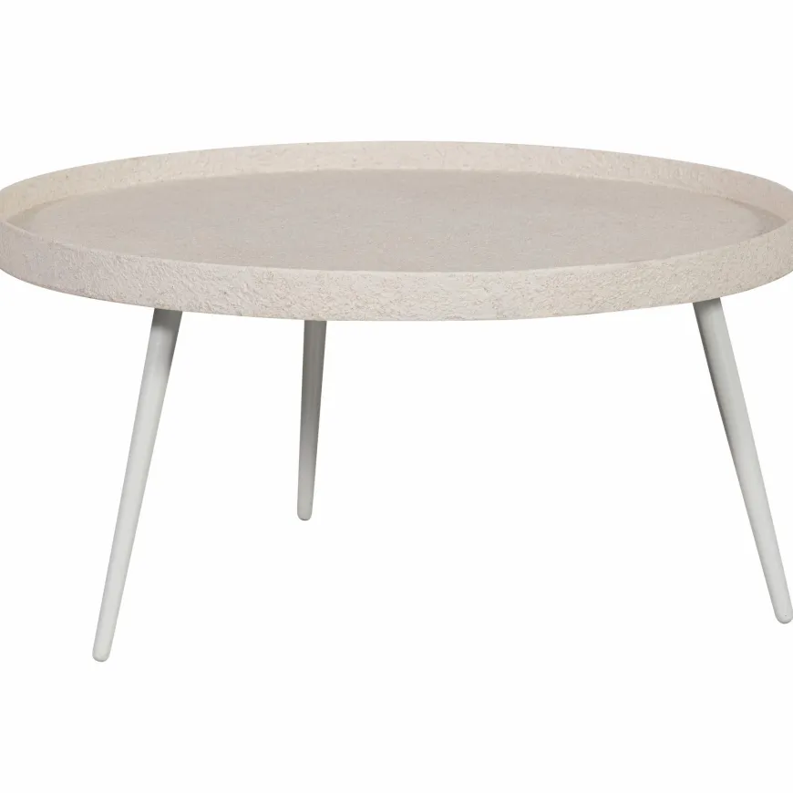 Woood Bounds bijzettafel xl hout/metaal naturel 40xø76