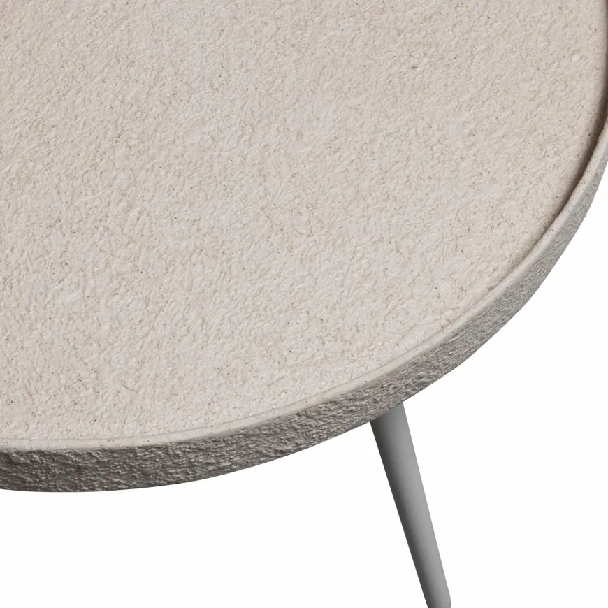 Woood Bounds bijzettafel xl hout/metaal naturel 40xø76
