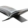 Woood Brook Boekenstandaard Liggend Metaal Zwart