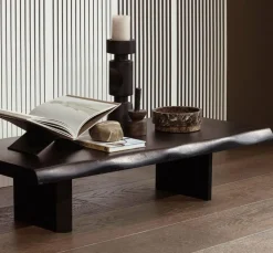 Woood Cali Salontafel Hout Zwart