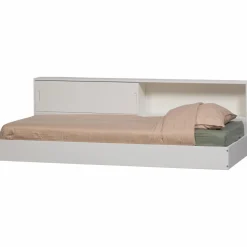 Woood Carter bed grenen wit 90x200cm [fsc]