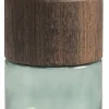 Woood Celeste Vaas Glas/hout Blauw/groen 28x16cm