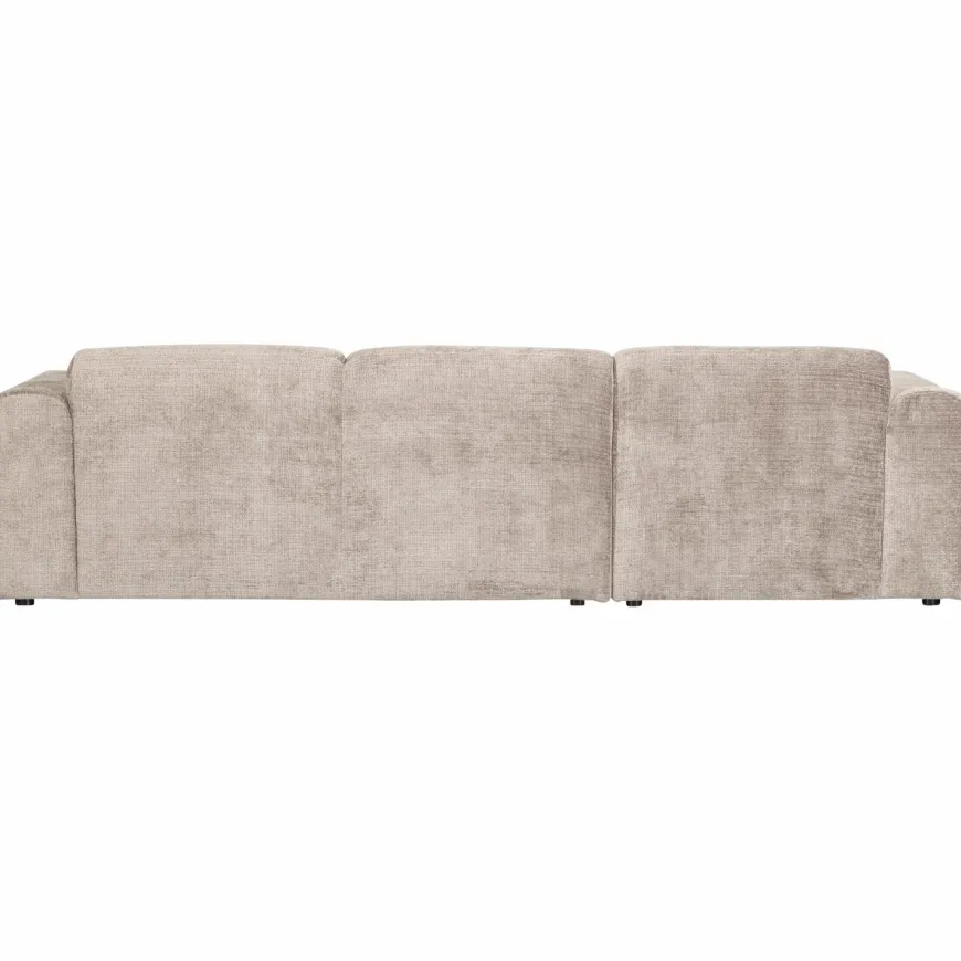 Woood CLOUD chaise longue links geweven chenille naturel