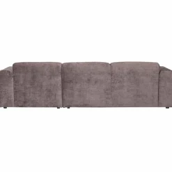 Woood CLOUD chaise longue rechts geweven chenille taupe