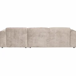 Woood CLOUD chaise longue rechts geweven chenille naturel
