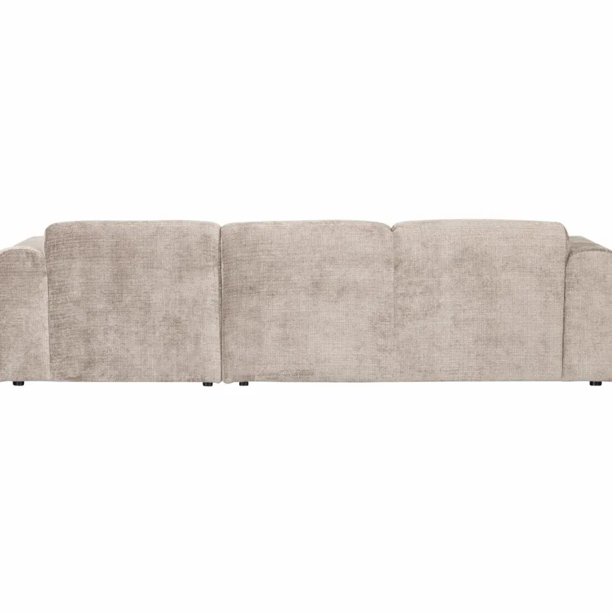 Woood CLOUD chaise longue rechts geweven chenille naturel