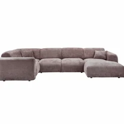 Woood CLOUD hoekbank links geweven chenille taupe