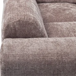 Woood CLOUD hoekbank links geweven chenille taupe