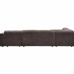 Woood CLOUD hoekbank links geweven chenille warm bruin
