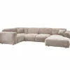 Woood CLOUD hoekbank links geweven chenille naturel