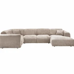 Woood CLOUD hoekbank links geweven chenille naturel