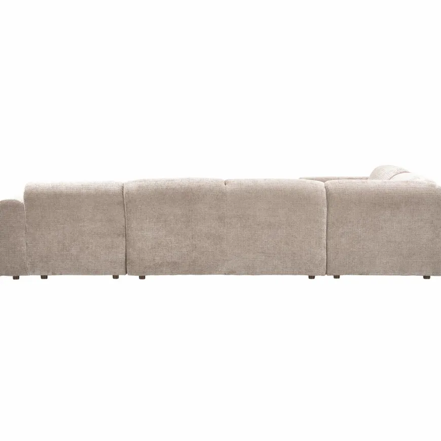 Woood CLOUD hoekbank links geweven chenille naturel