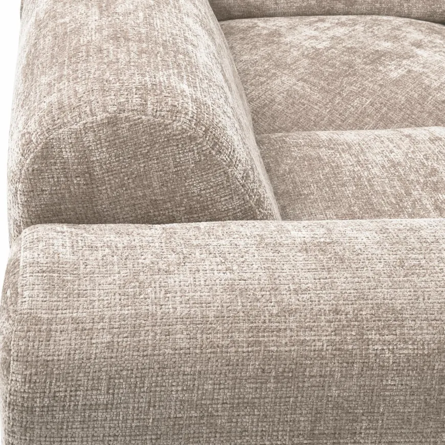 Woood CLOUD hoekbank links geweven chenille naturel