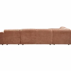 Woood CLOUD hoekbank links geweven chenille terra