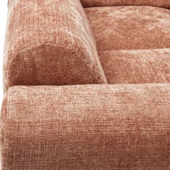 Woood CLOUD hoekbank links geweven chenille terra