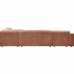 Woood CLOUD hoekbank rechts geweven chenille terra