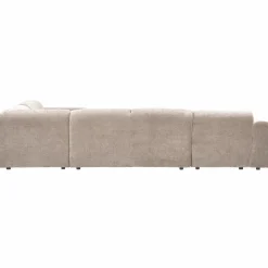 Woood CLOUD hoekbank rechts geweven chenille naturel
